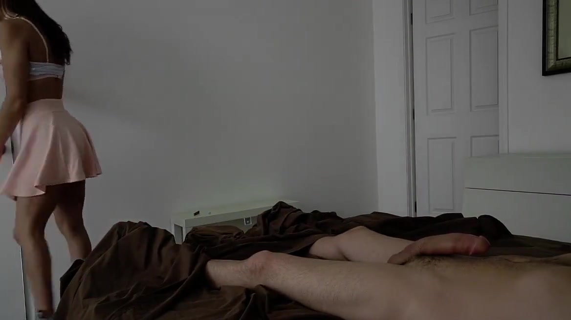 Abella Danger - Knocking On Stepbros Morning Wood