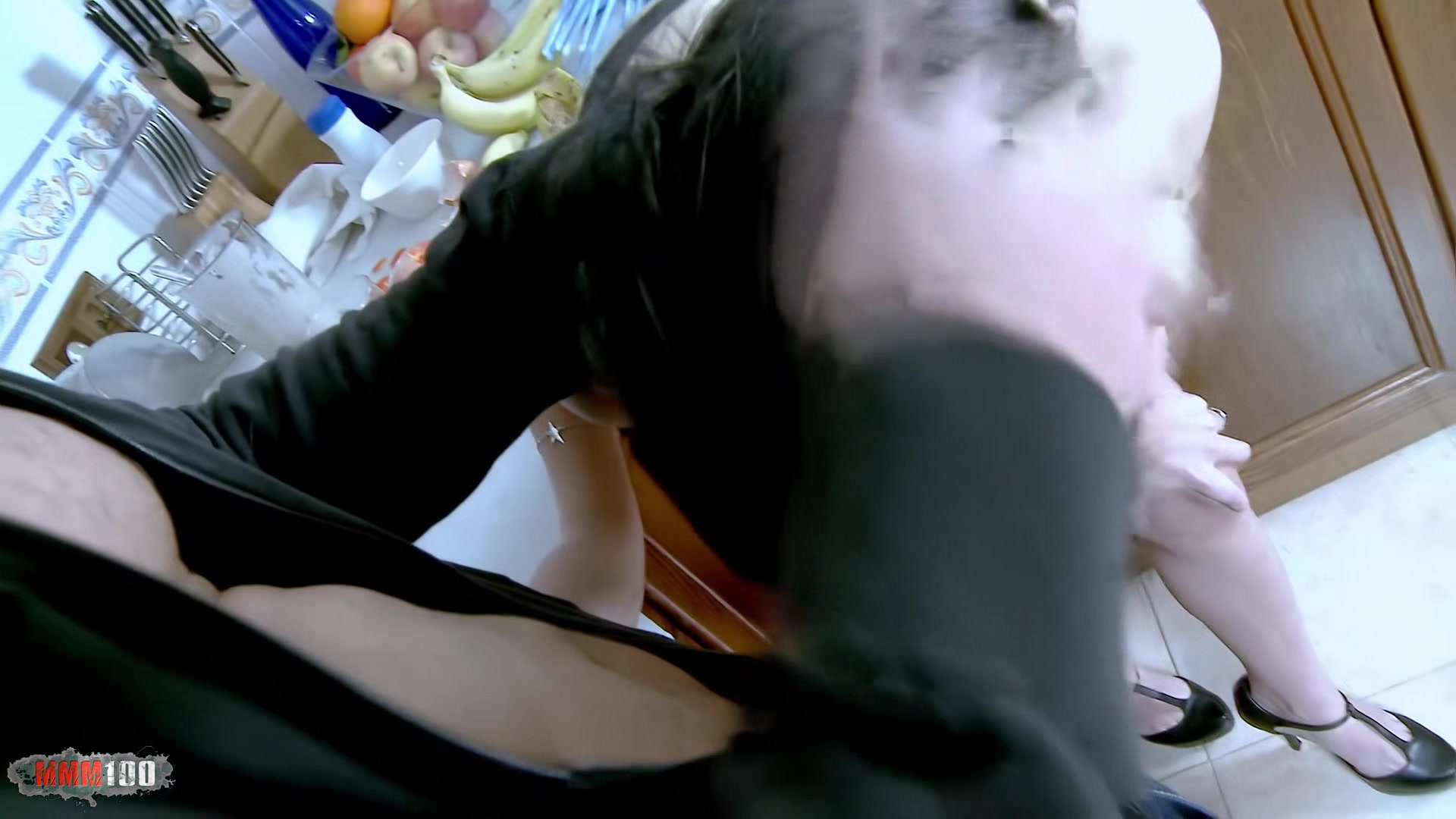 Fucked In The Ass In The Kitchen