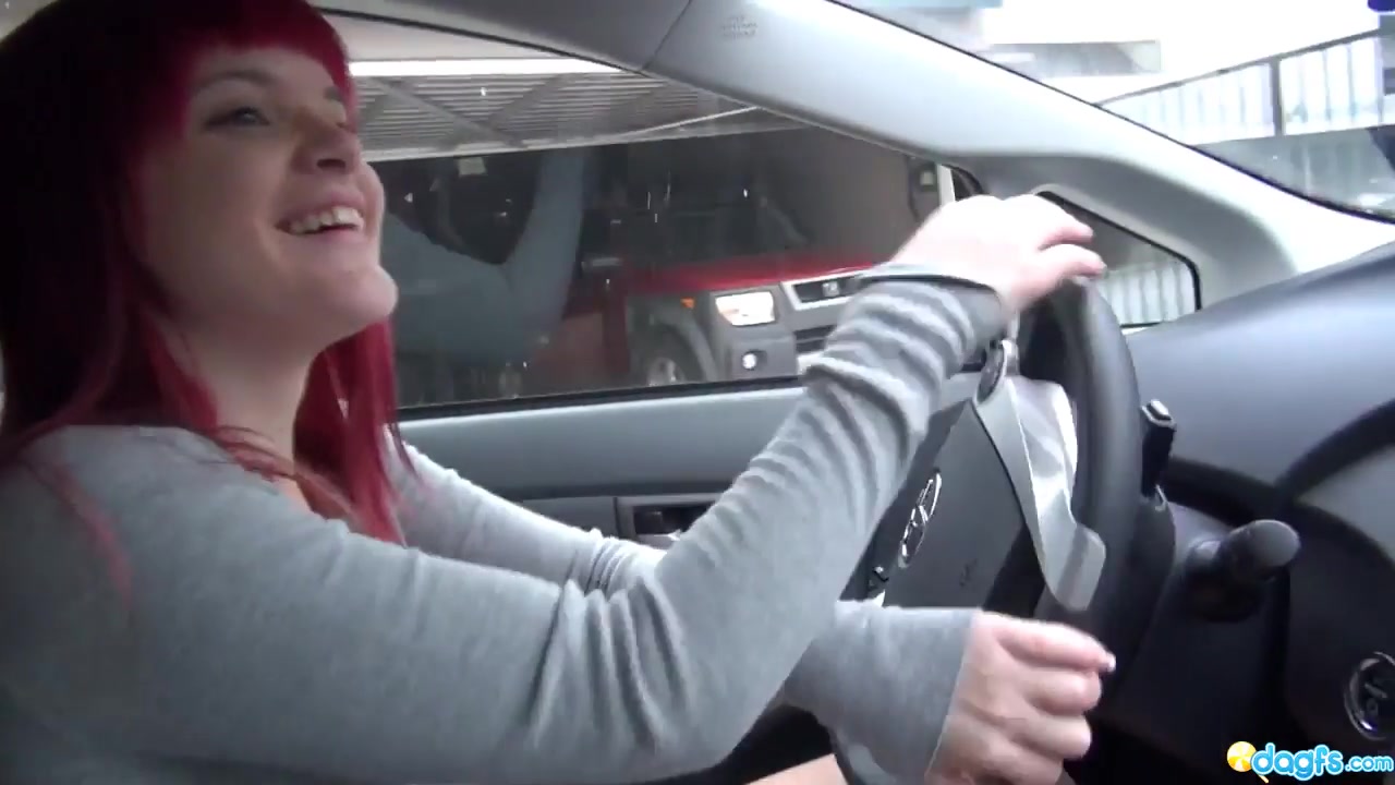 Emo Girlfriend Teasing In The Car - DaGFs
