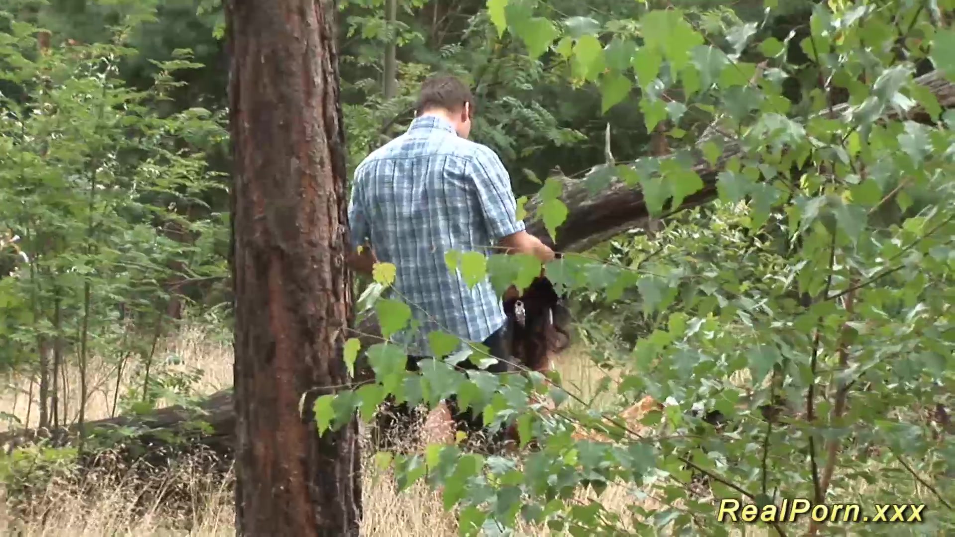 german teen 18+ banged in the forest