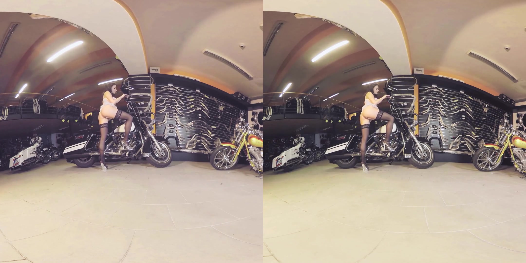 Niki Sweet in Niki Wants a Motorcycle She Can Ride Naked - BravoModelsMedia