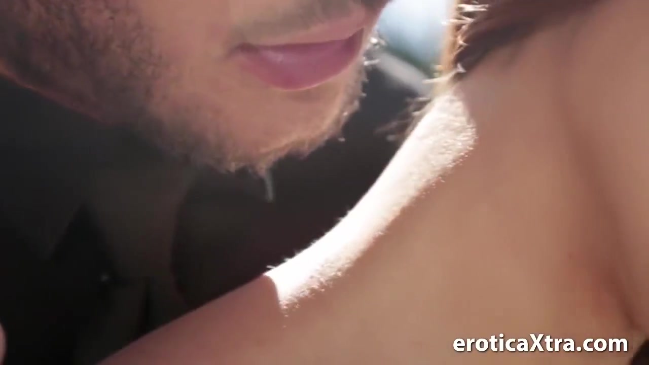Brunette Babe Jenna Kissing Her Spouse