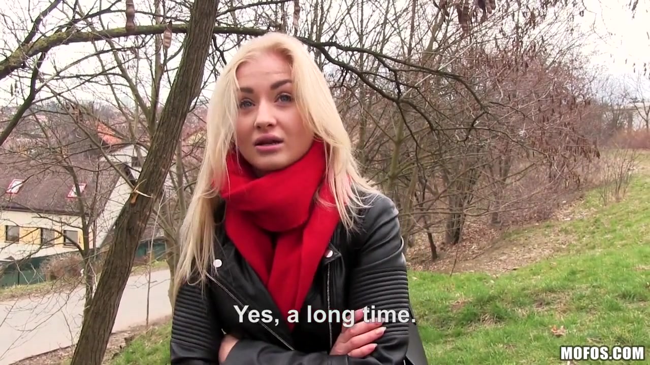 Cayla Lyons in Euro Blonde Has Cute Small Tits - PublicPickups
