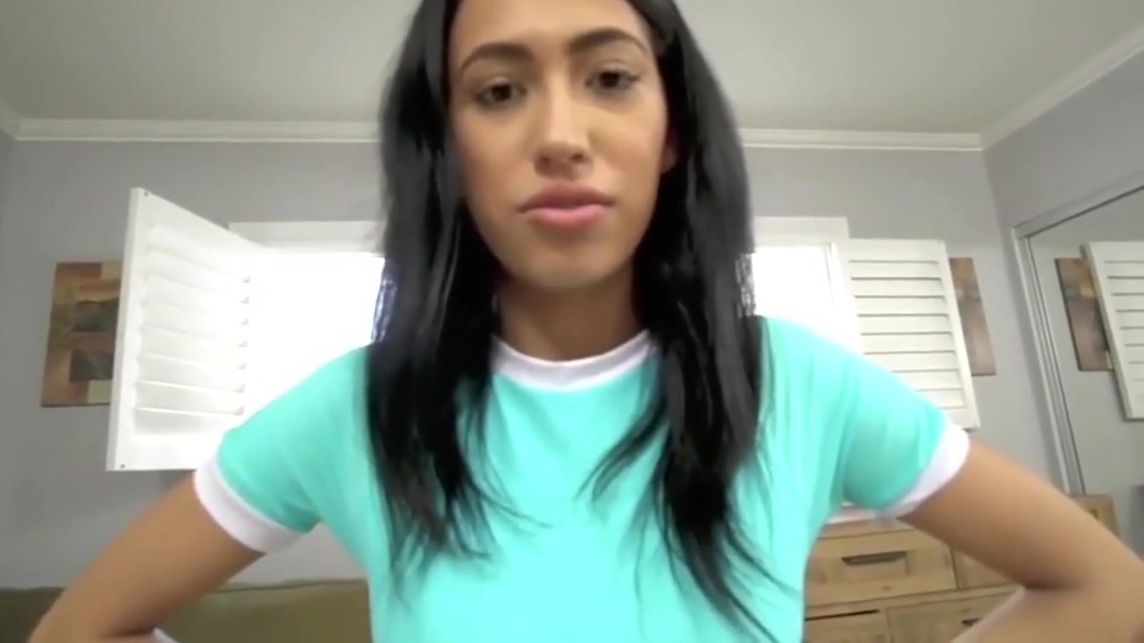 Sexy Latina Stepsister Asks For A Favor