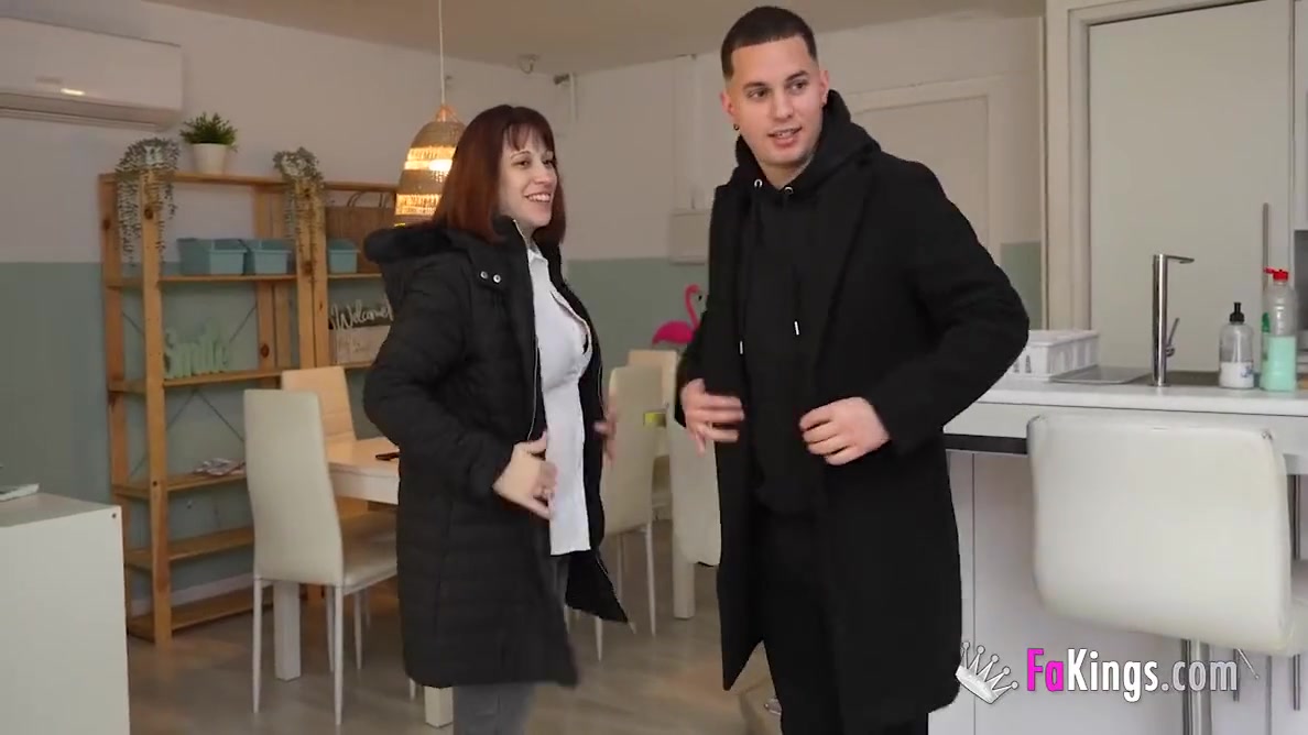 Lucia Bianco In Shows Us Her Big Mature Tits And Bangs Her Young Dance Partner For Us!