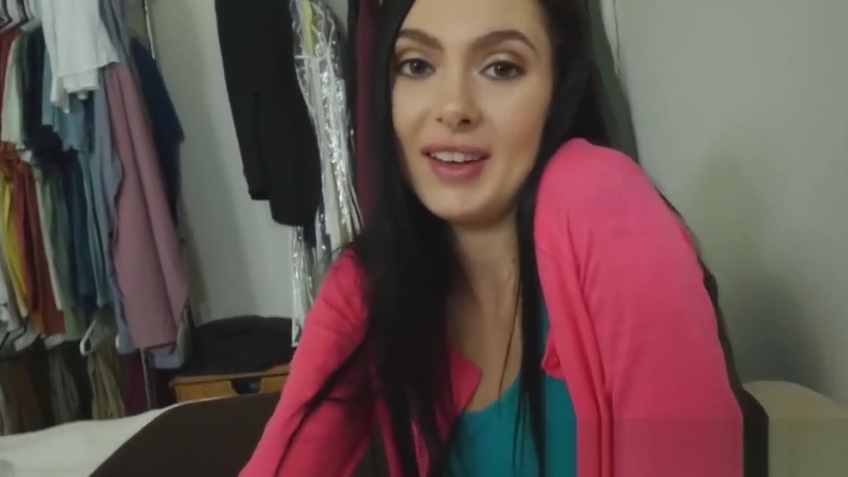 18yo stepsis Marley Brinx analled before eating cum