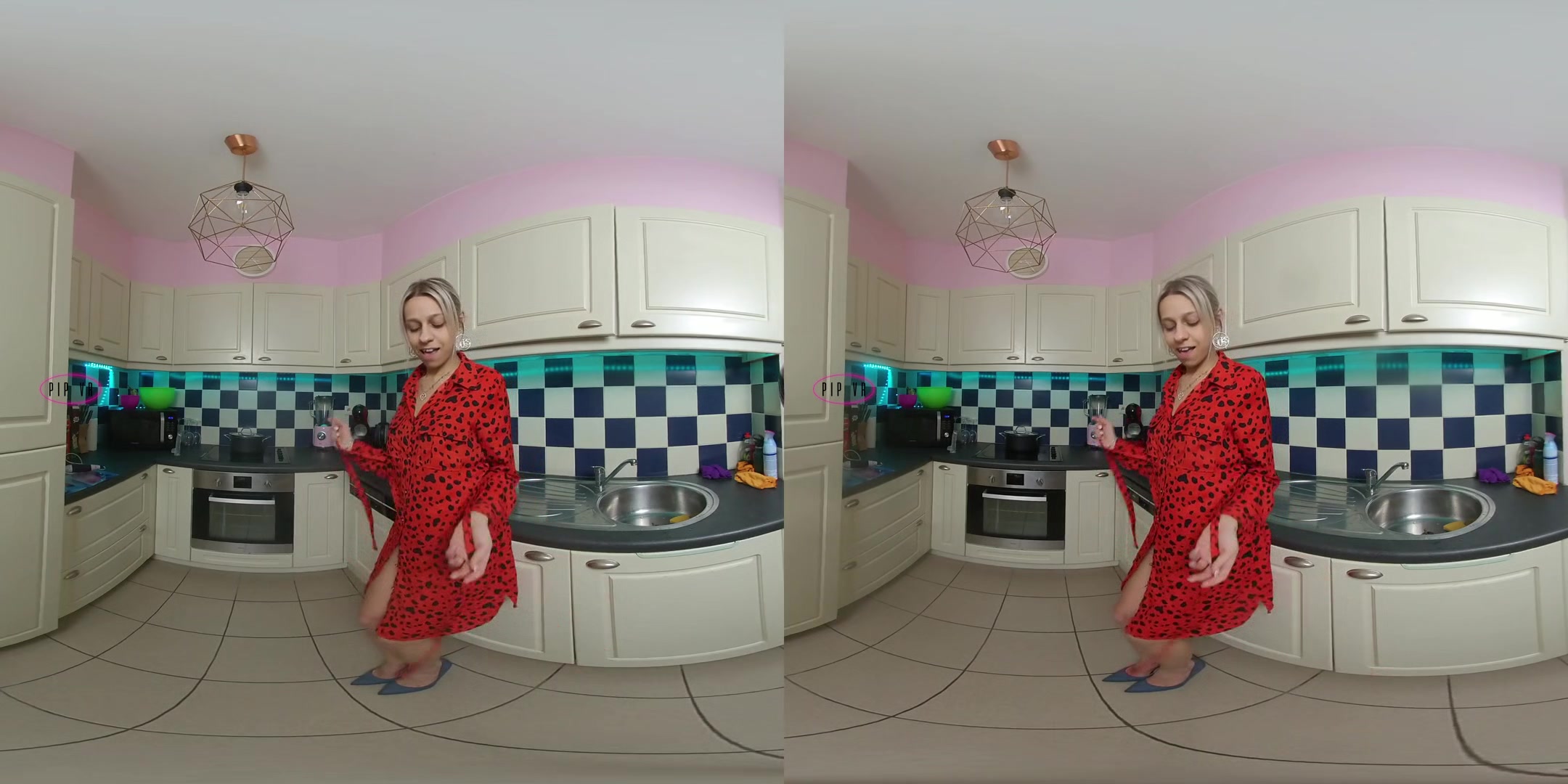 Playing in the Kitchen - Blonde Amateur Solo - SexLikeReal