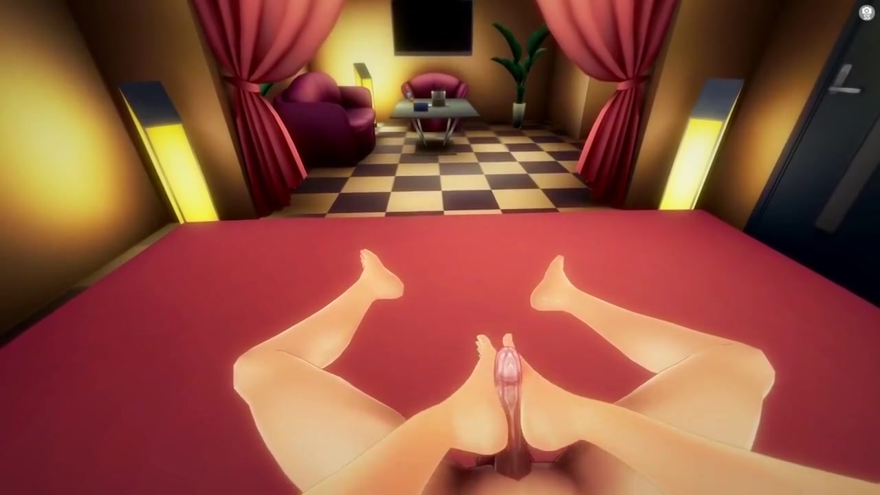 Cute Anime Beauty In Nylon Stockings Giving A Mind-blowing Footjob