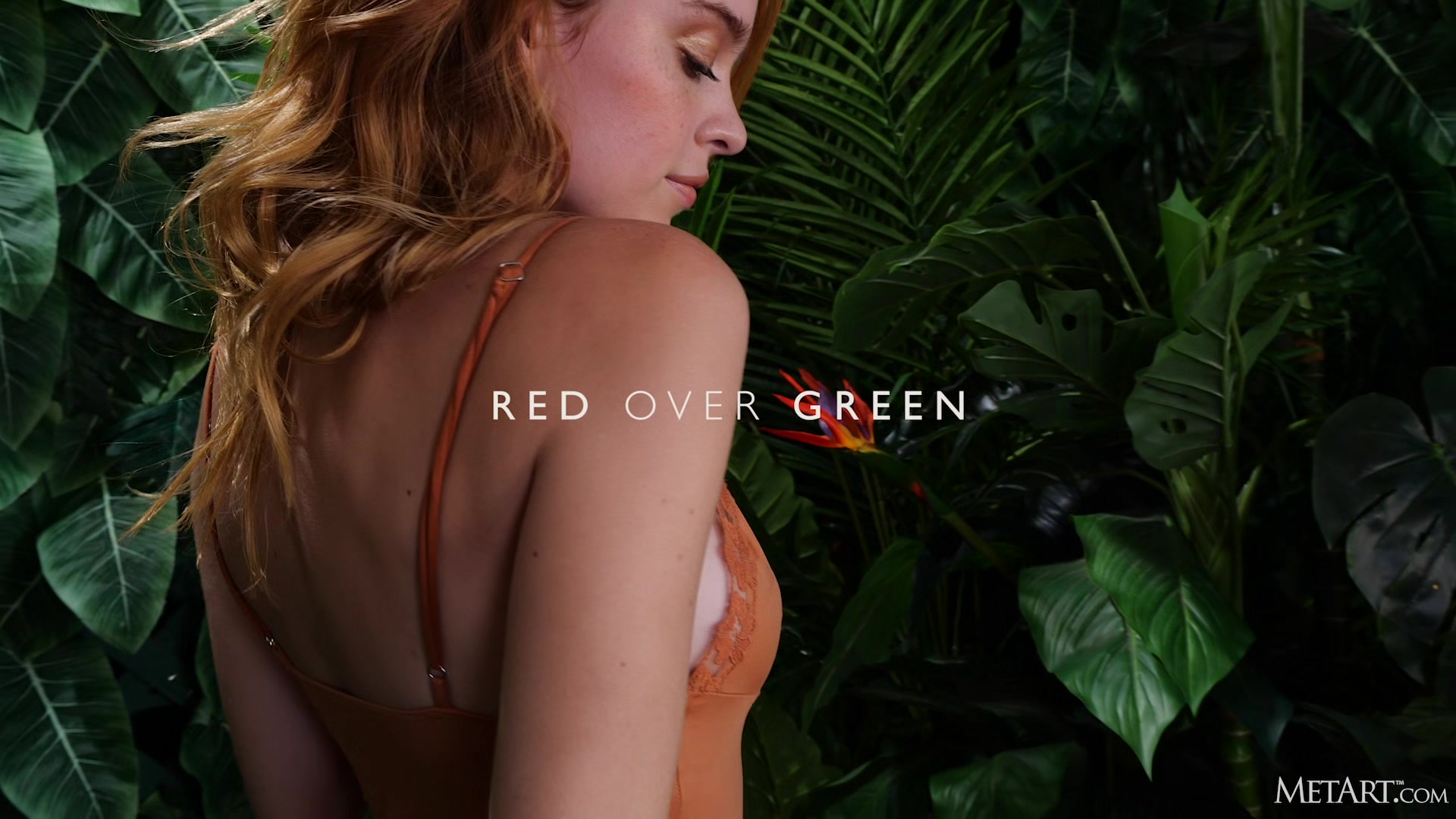 Red Over Green - Celeste Rasmussen - Met-Art