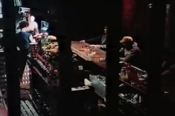 Desiree Cousteau, Rod Pierce, Ron Hudd in xxx classic porn threesome fucking in a cafe