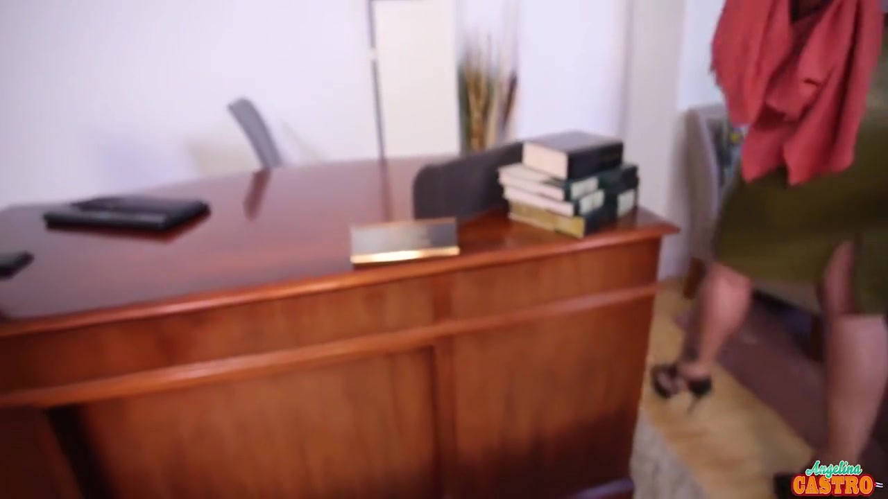 Angelina Castro And Karen Fisher - The Lesbian Lawyer Fuck In The Office!