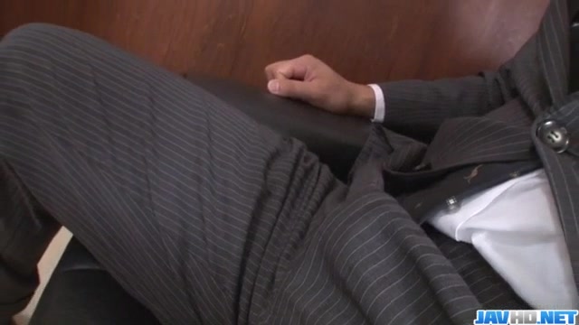 Nonoka Kaede, Asian milf, deals two younger cocks