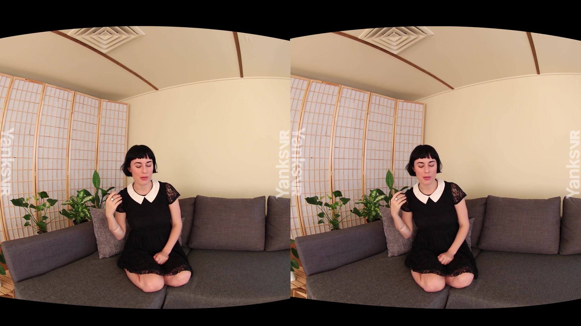 Olive Dundee in Olive Glass's Bondage Ball Experience - YanksVR