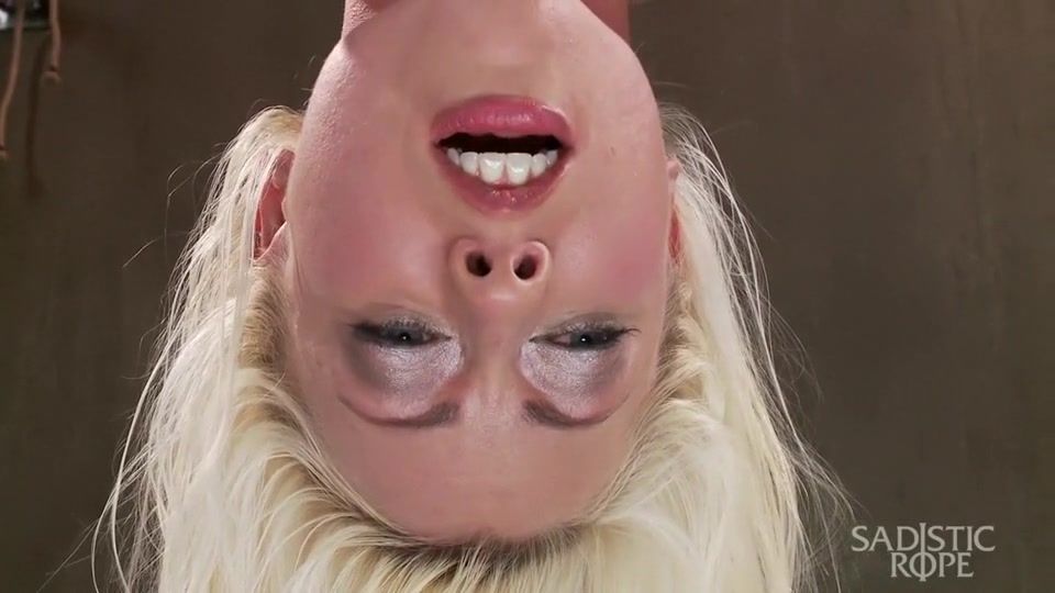 Destroying Lorelei Lee!! Inverted Sybian Suspension Blows her Mind
