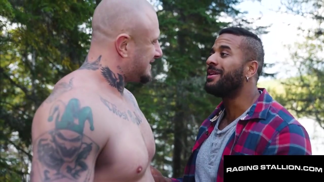 Hunk Hero Jericho Bends For Tatted Crushs Monster Dick With Crush Daddy