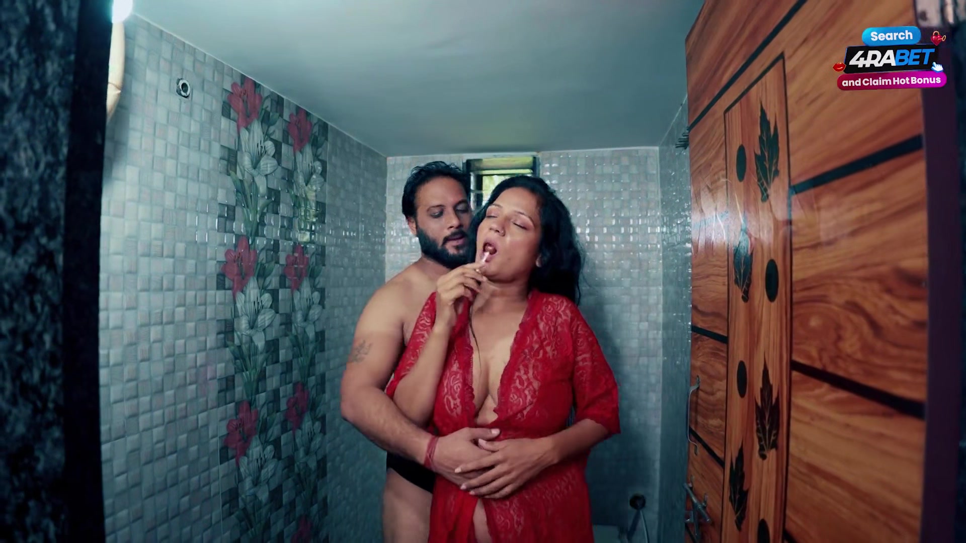 Desi stepmom fucked hard in the bathroom by her stepson