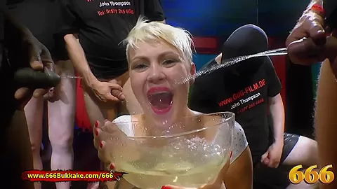 Amazing pornstar in Incredible Hardcore, Bukkake porn clip