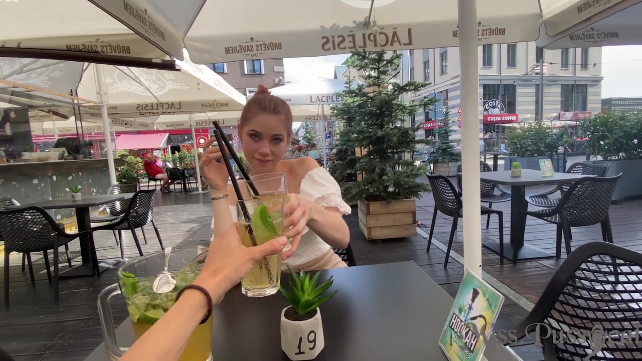 Special Miss Pussycat Day Lesbian Date With Beautiful Margarita Public Strapon Pussy Eating At Home