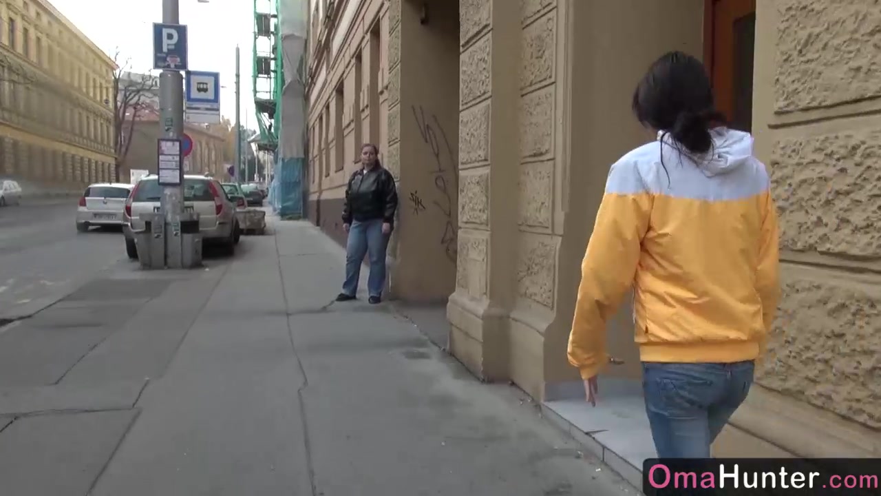 Omahunter - Chubby Mature Woman, teen 18+ Girl with her Old Boyfriend