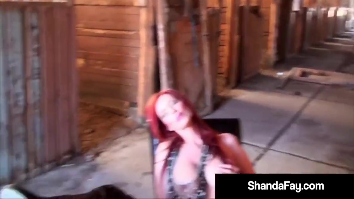 Busty Wife Uses Cowgirl Cunt To Ride Dick In Barn With Shanda Fay