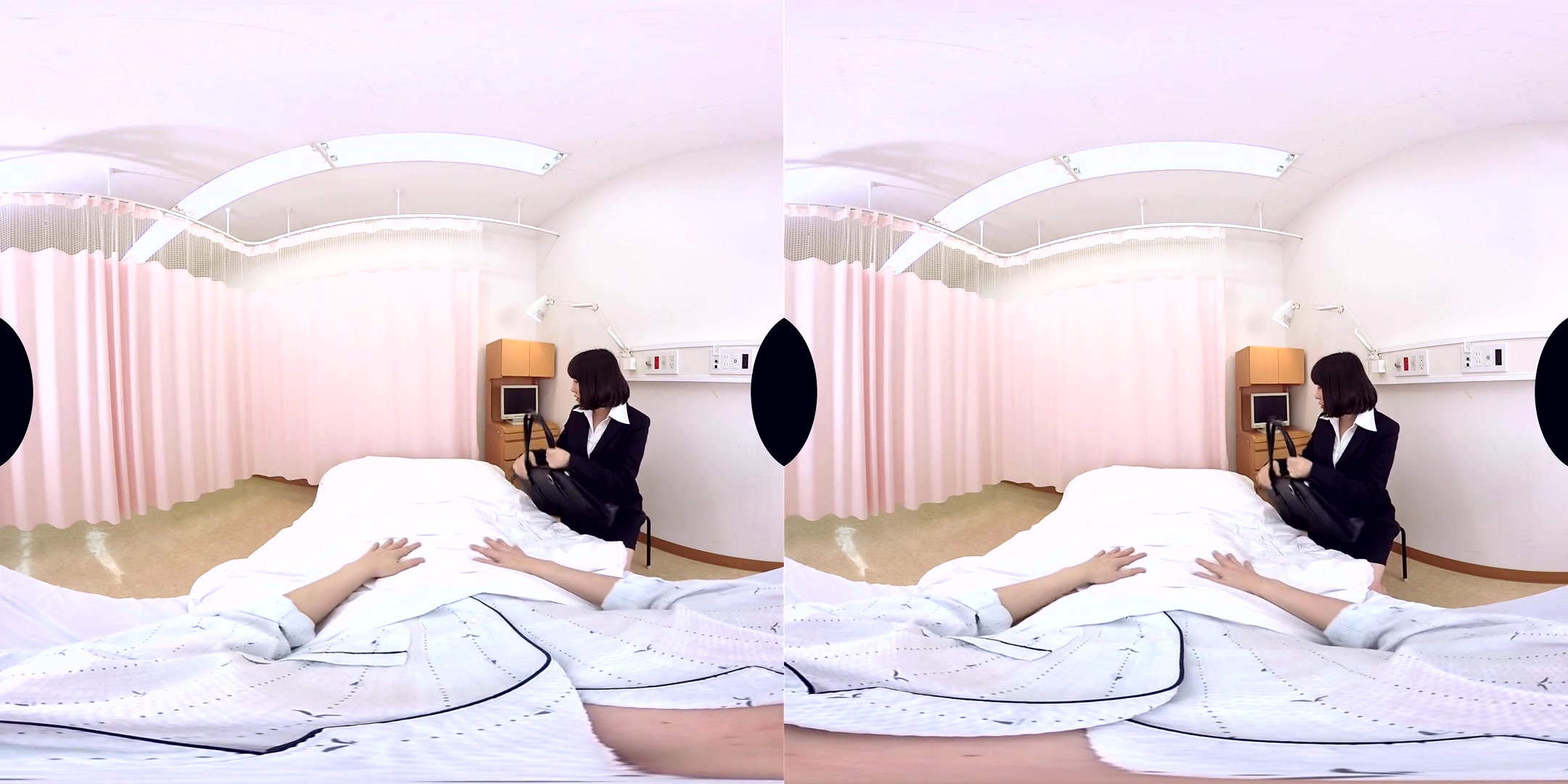 Visited by the Young OL in the Hospital 1 - Asian teen 18+ Hospital Fuck