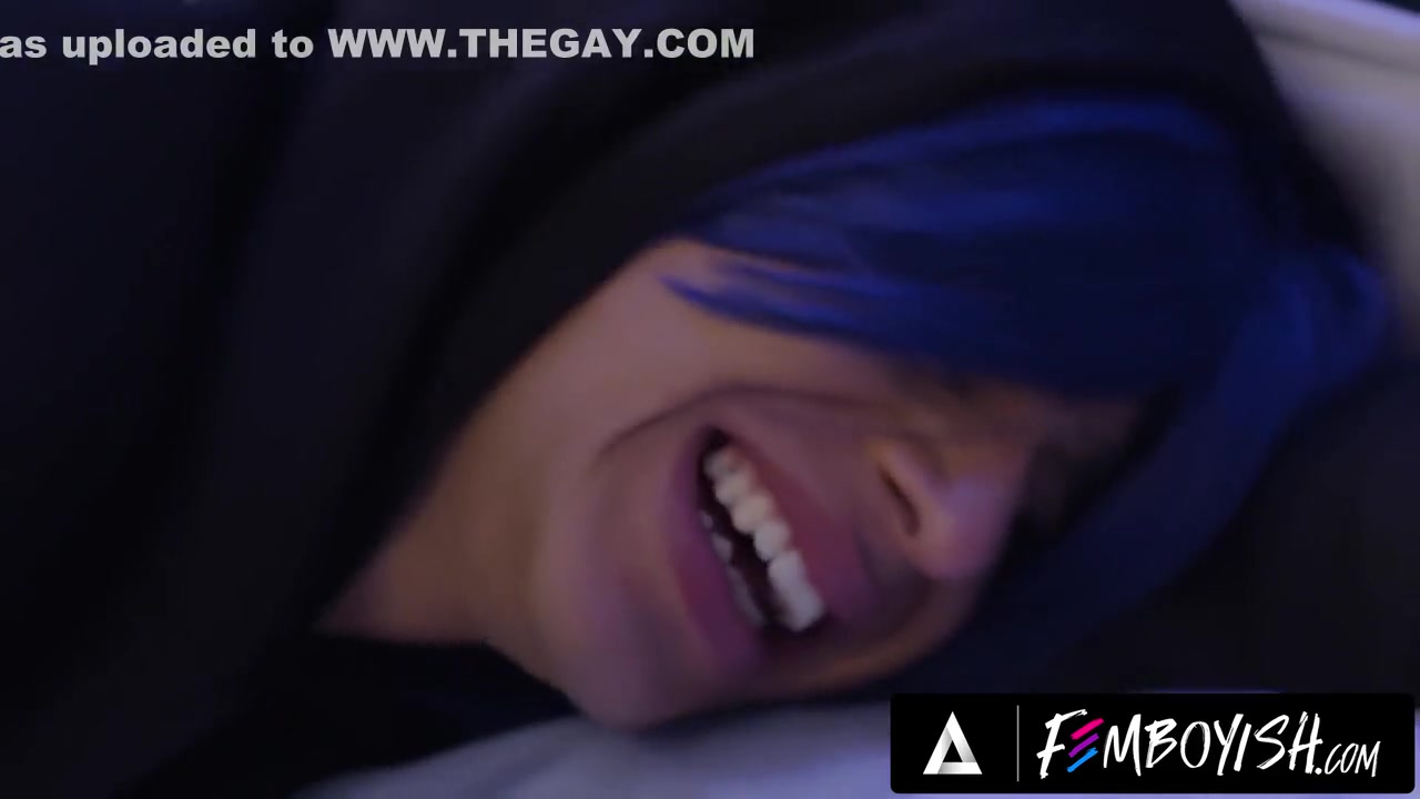 Femboyish - Playful Femboy Seduces Stud With Footjob & Raw Bussy Pounding - Angel Santana And Ethan Chase