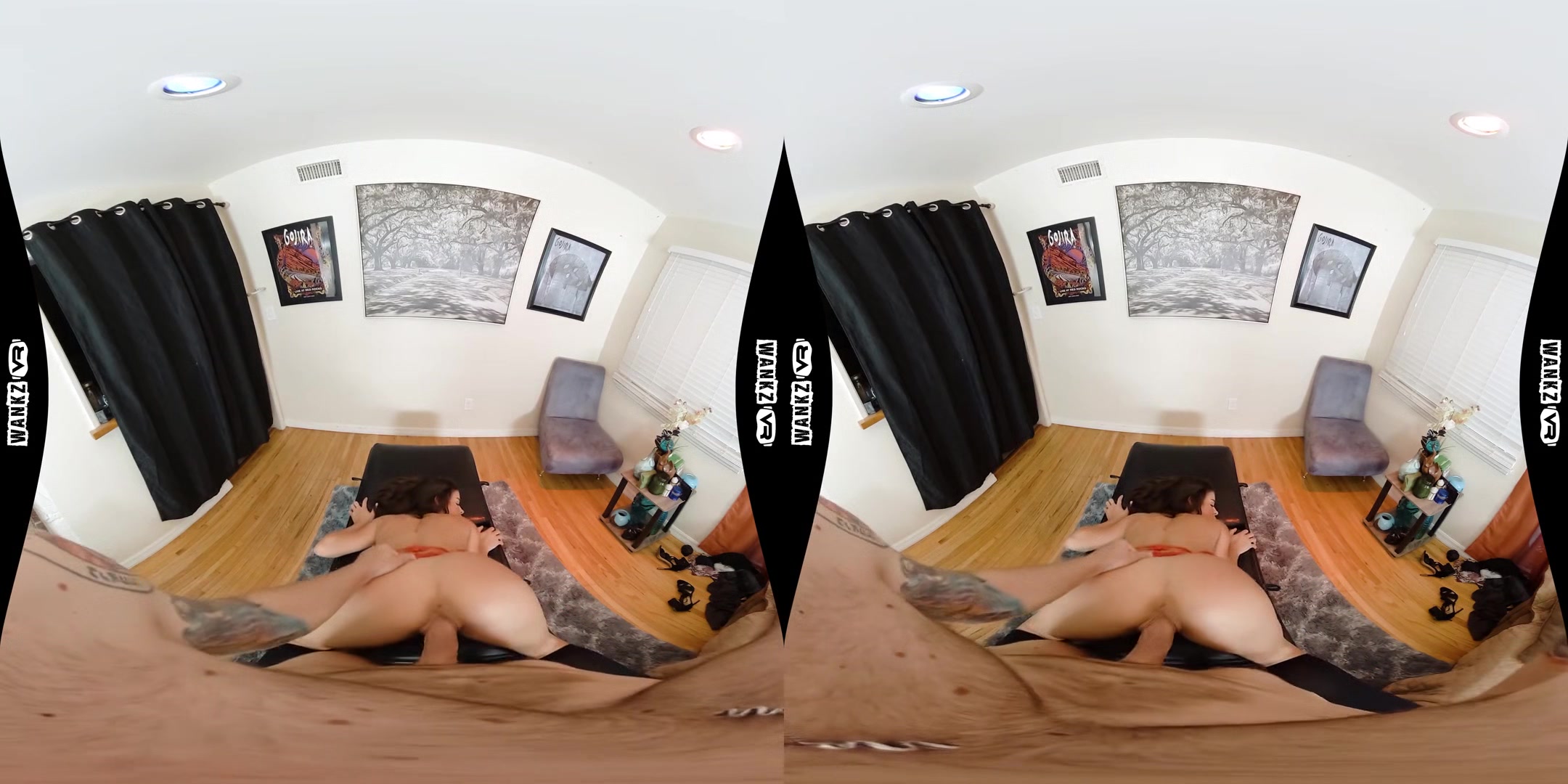 Bottled Up Rocket; Hot Virtual Girlfriend Experience in Red Lingerie