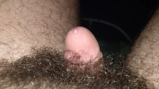 Close Up 4 Minute Long Flaccid Precum Orgasm