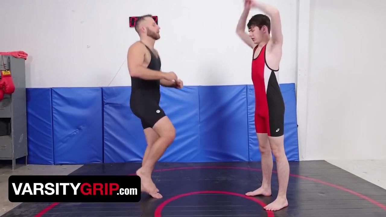 Joel Someone In Coach Drills Dakota Lovells Booty Hole After Intense Wrestling Workout
