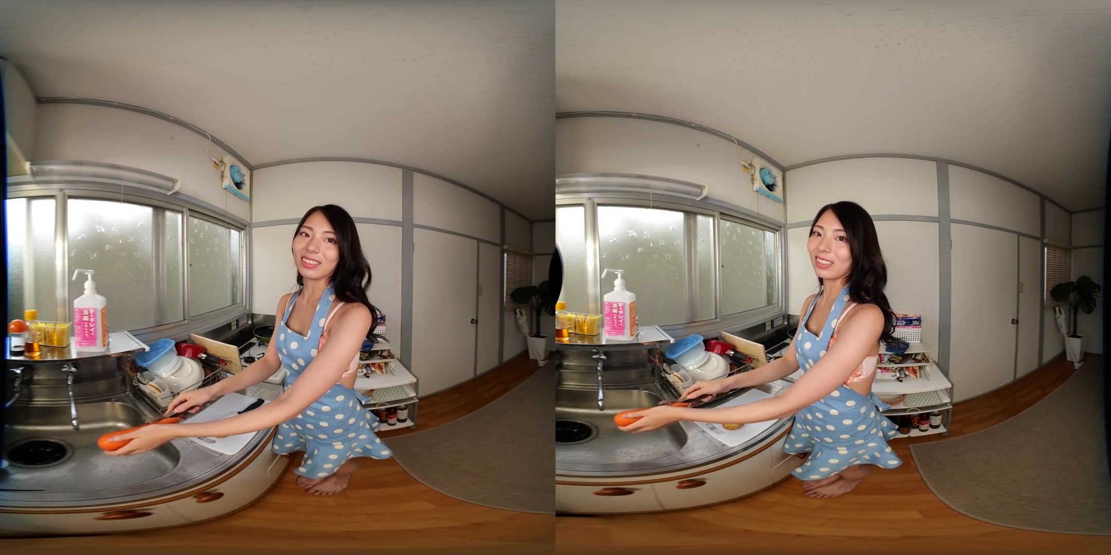 Apartment Days! Chiaki Narumi Act 2; Hot and Sexy JAV Idol as your Virtual Girlfriend in a Non-Nude VR video