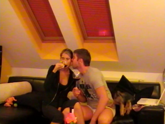 Non-Professional pair fucking hardcore act with unfathomable fellatio