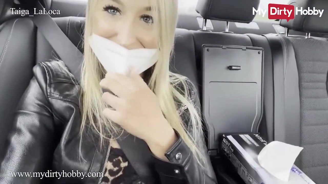 Taiga Laloca Makes Her Slip Wet Inside A Taxi Before She Reaches Multiple Orgasms