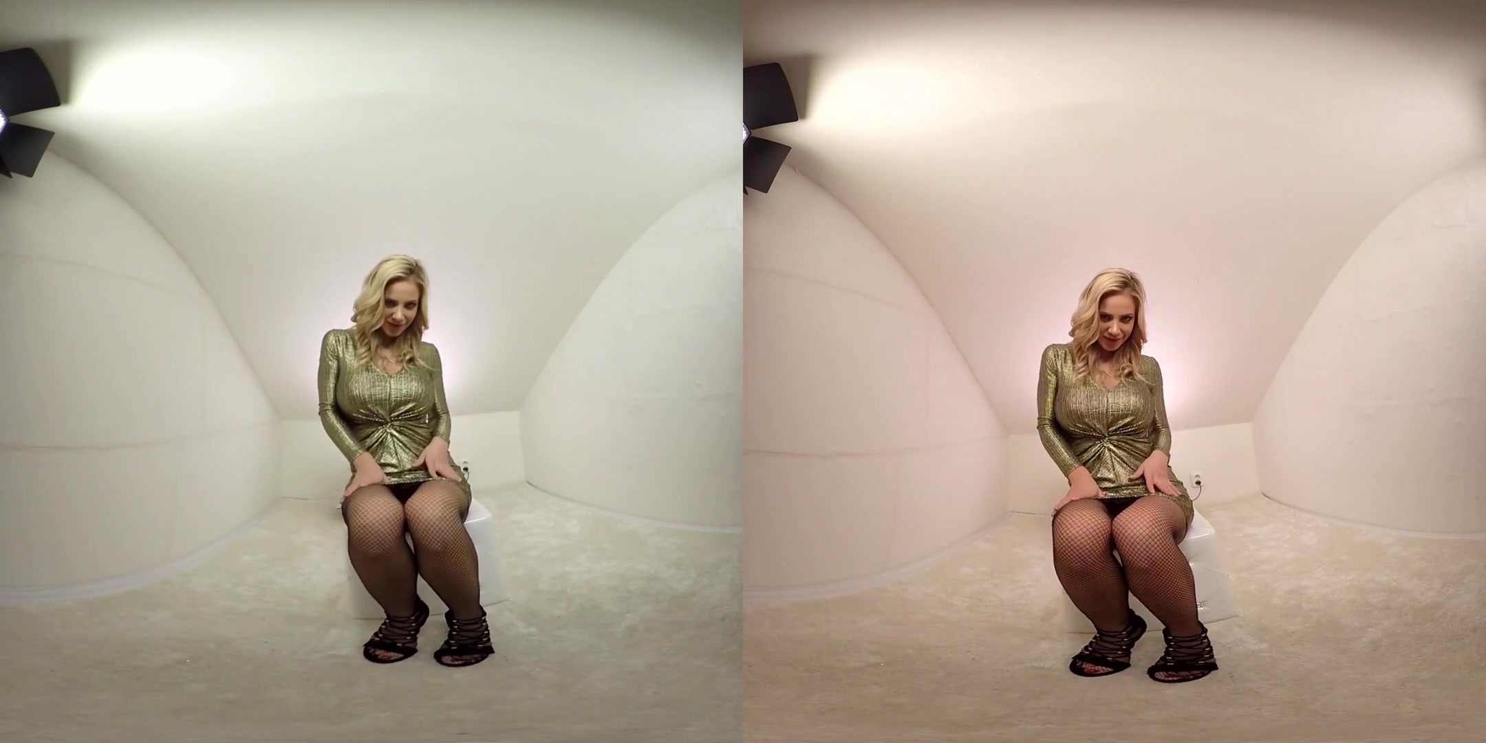 Natalie Cherie in Knockout Blonde Nathaly Cherie Toying - BravoModelsMedia
