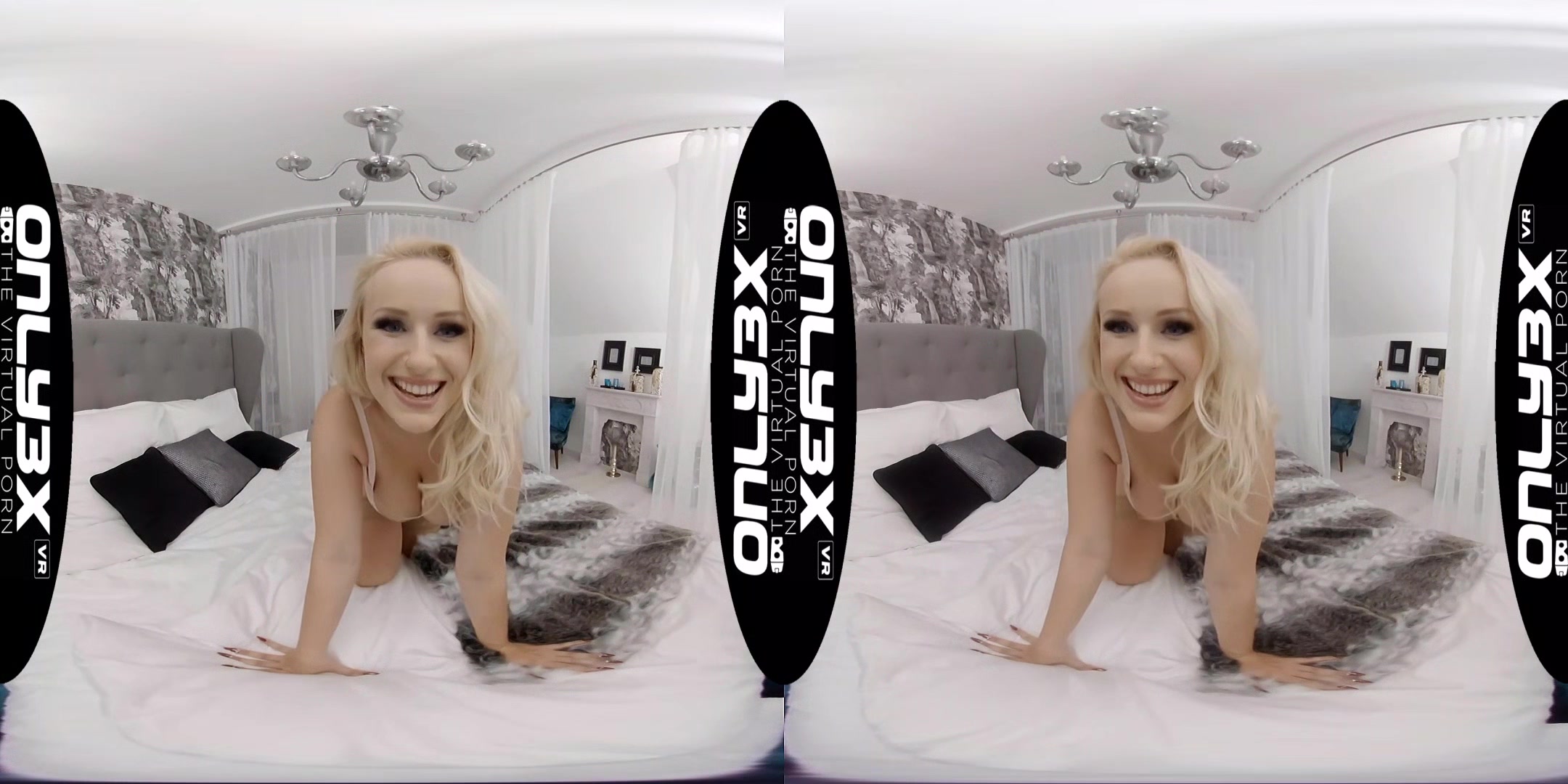 Big tits blonde Angel Wicky heavenly sex in VR