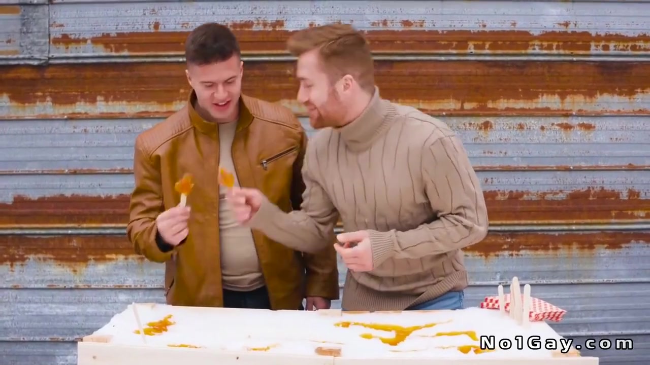 Gays And Anal Fuck Outdoors At Snow With Clark Delgaty And Olivier Robert