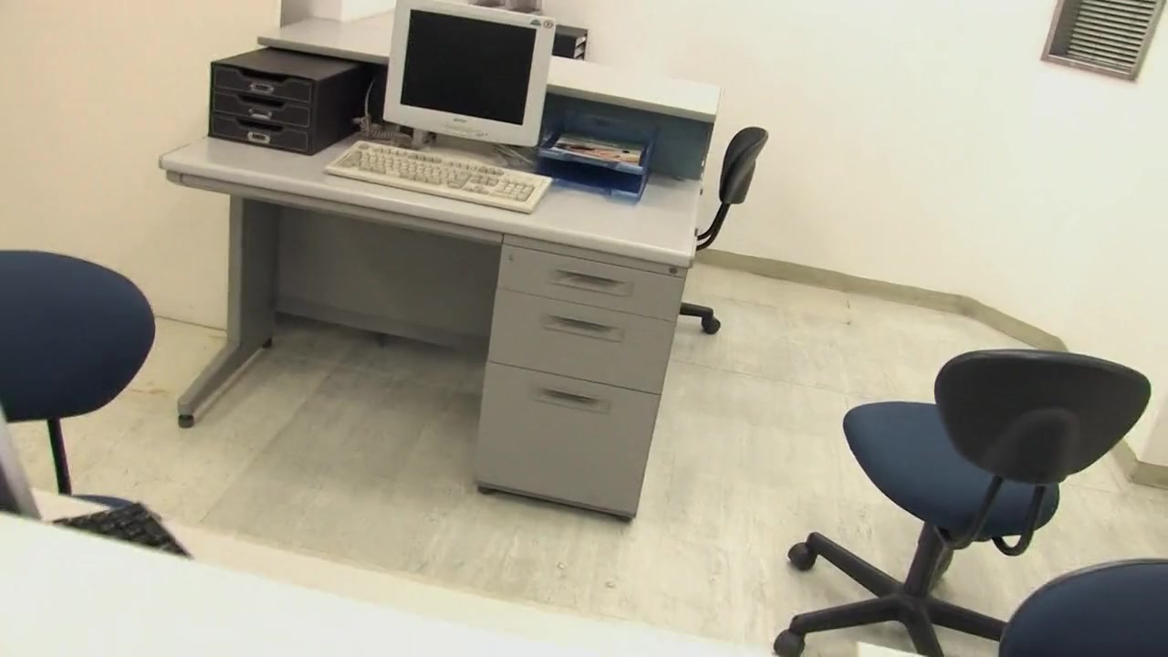 Lovely Japanese girl takes turns in sucking many hard cocks by Our Offices in Japan