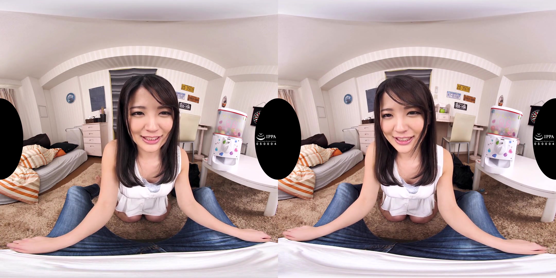 Super Sexy Girl Aoi-Chan Brought Me a Mess 1 - Asian Handjob Big Tits
