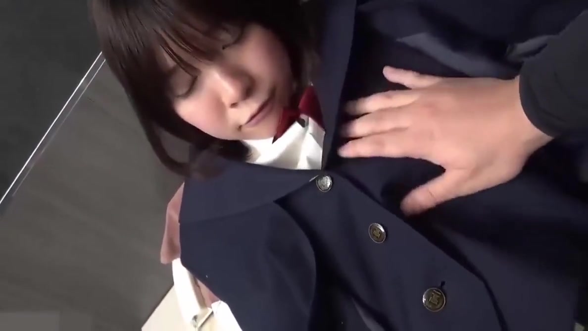 An 18-year-old Cute Black-haired Japanese Beauty. Uniform Blowjob And Shaved Creampie Sex Uncensored