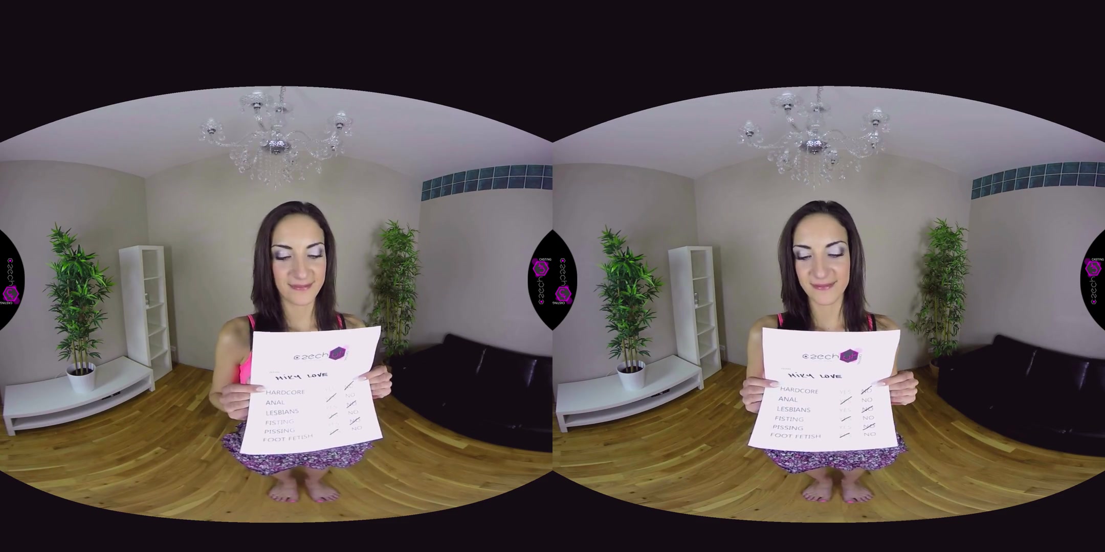 Miky Love in Miky Love Casting - CzechVRCasting