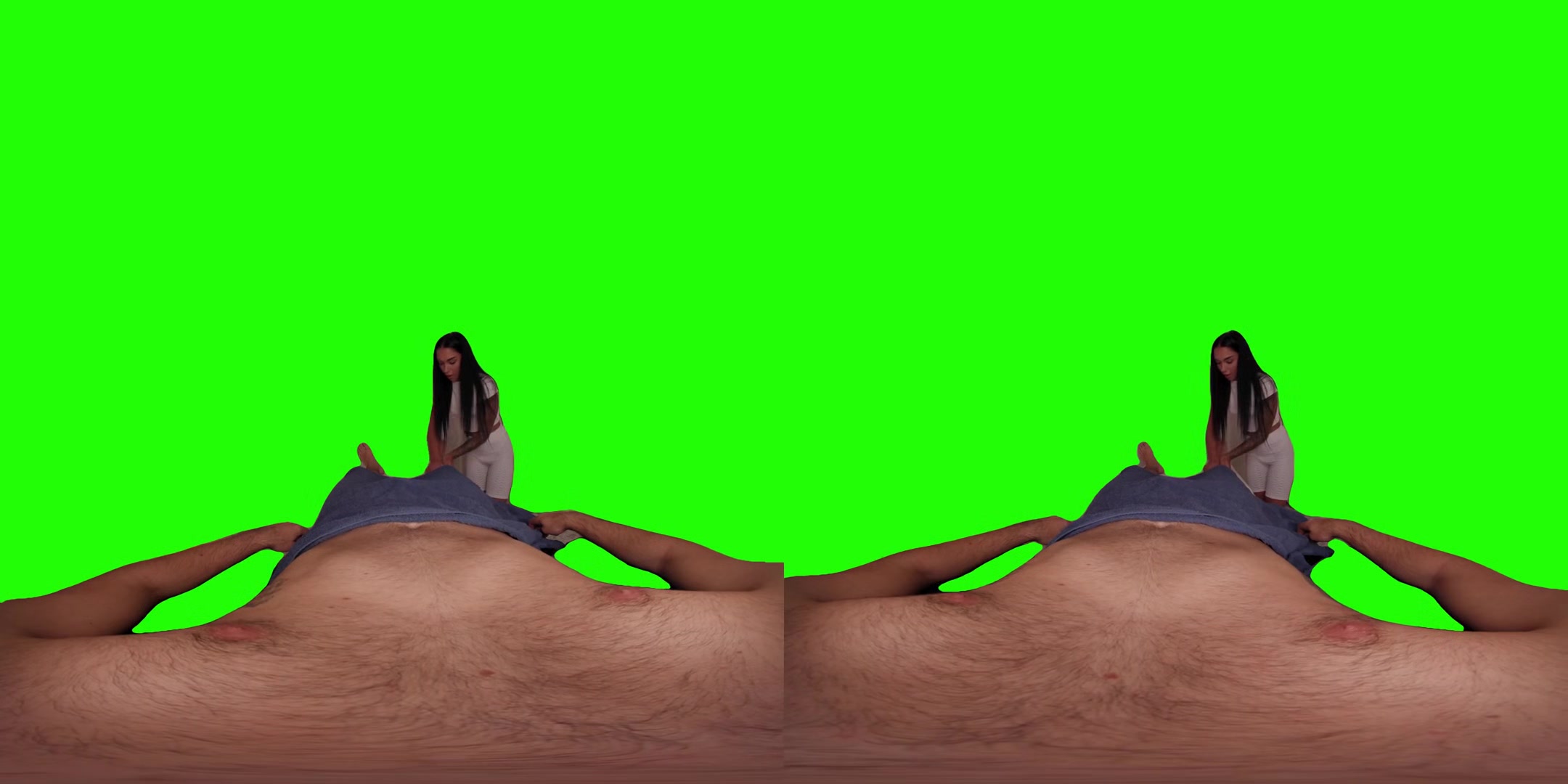Erotic Massage starring Black Angel (Passthrough)