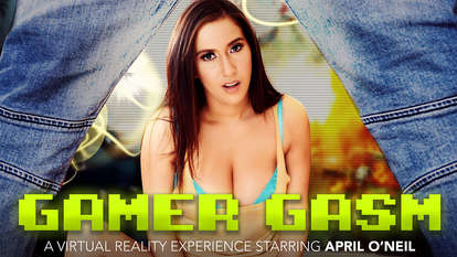 Gamer Gasm featuring April ONeil - NaughtyAmericaVR