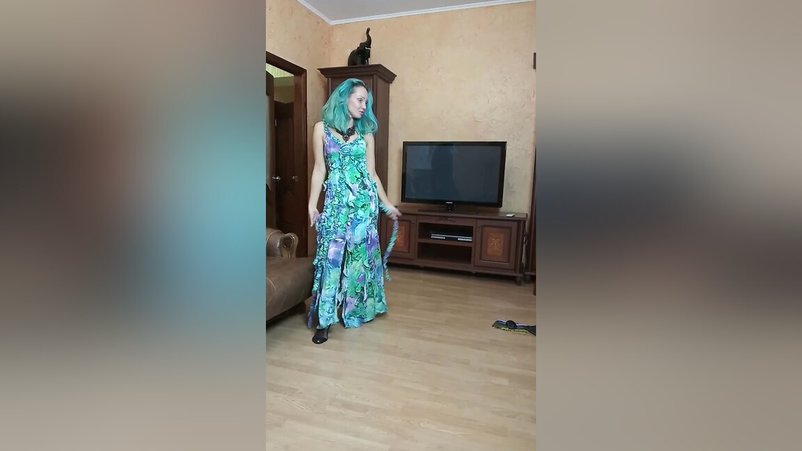 Black Sea Mermaid In Pantyhose - Ladyfoxxx
