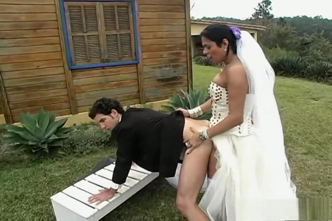 nasty shemale Bride pounds recent Hubby