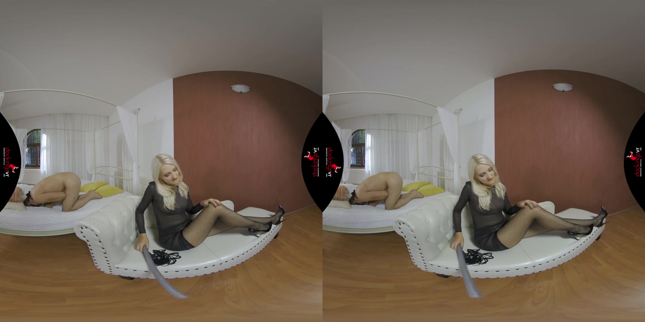 Hit Me With Your Best Shot - Submissive Guy BDSM Spanking from a Sexy Blonde