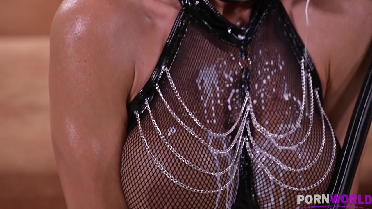 Magnificent-Mammaried Chloe is Whipped in Latex Before Getting DP'd GP1808 - AnalVids