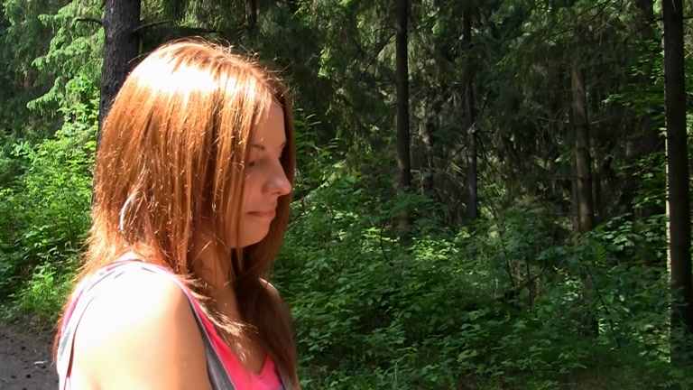 Fucking 18 year old girl in fresh air