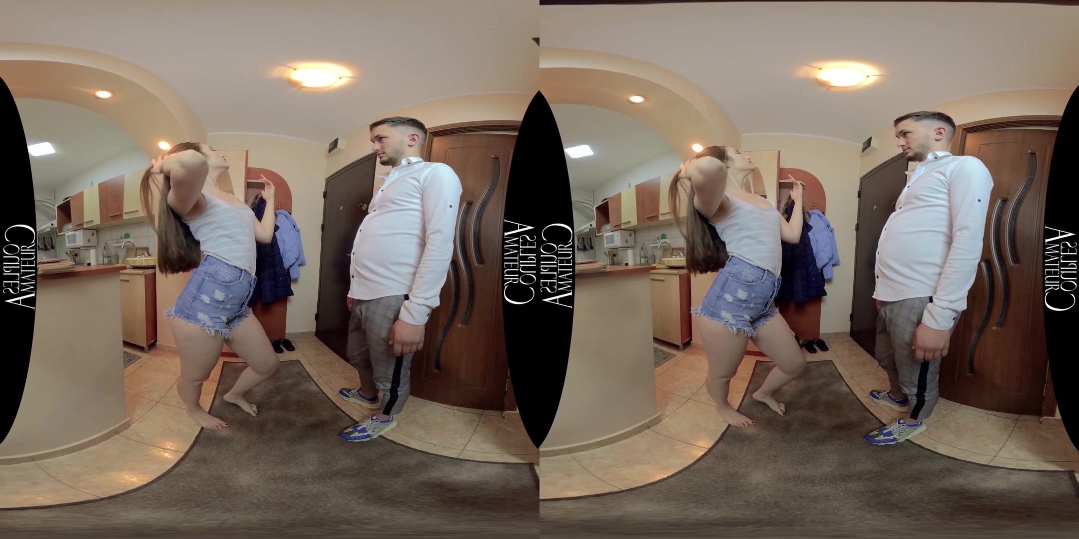 Delivery Boy Receives More Than Just A Tip! - AmateurCouplesVR