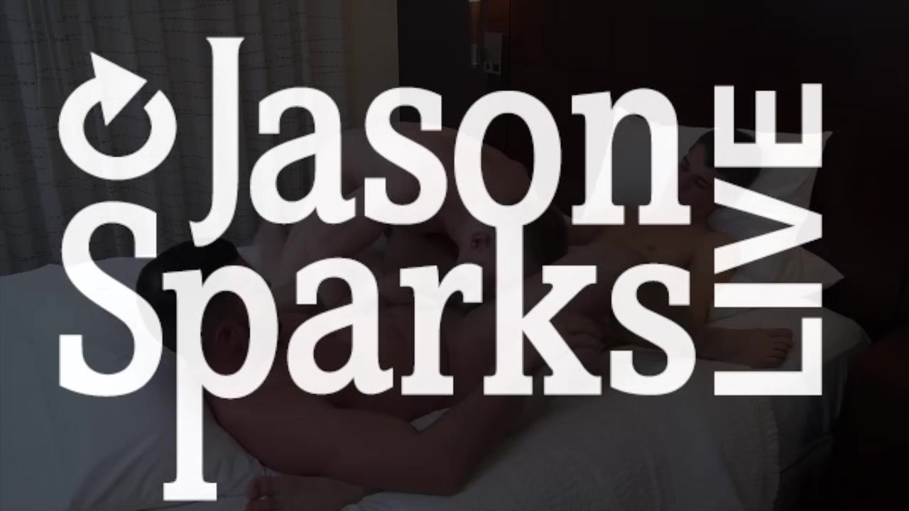 JasonSparksLive - Amateur jock gets fucked in threesome after hot oral
