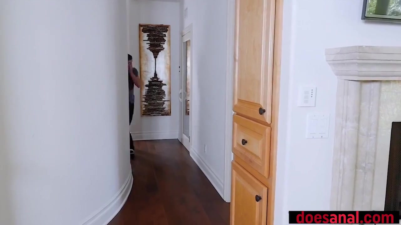 Tall Skinny Beauty teen 18+ Got A Big Cock From Behind