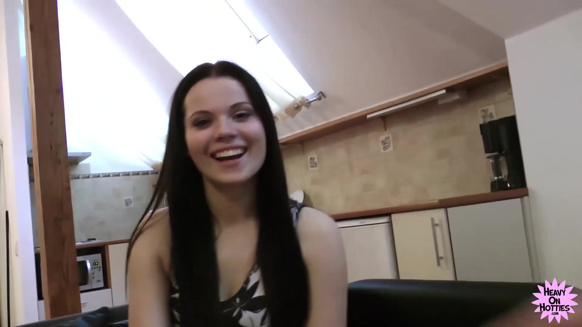 Ella - Latvian First Timer With Ella - HeavyOnHotties